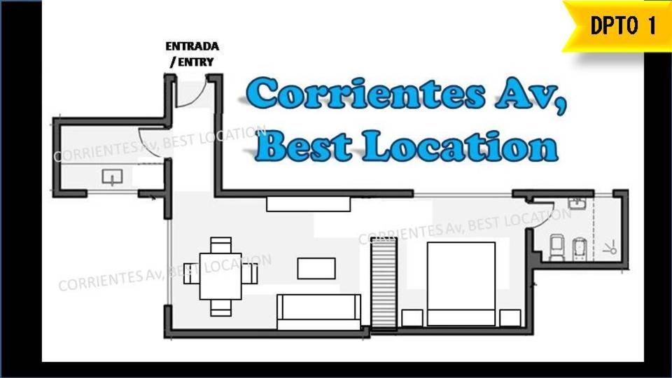 Corrientes Av, Best Location Μπουένος Άιρες Εξωτερικό φωτογραφία