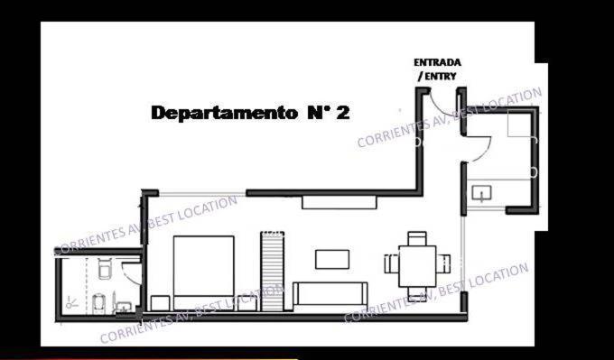 Corrientes Av, Best Location Μπουένος Άιρες Εξωτερικό φωτογραφία